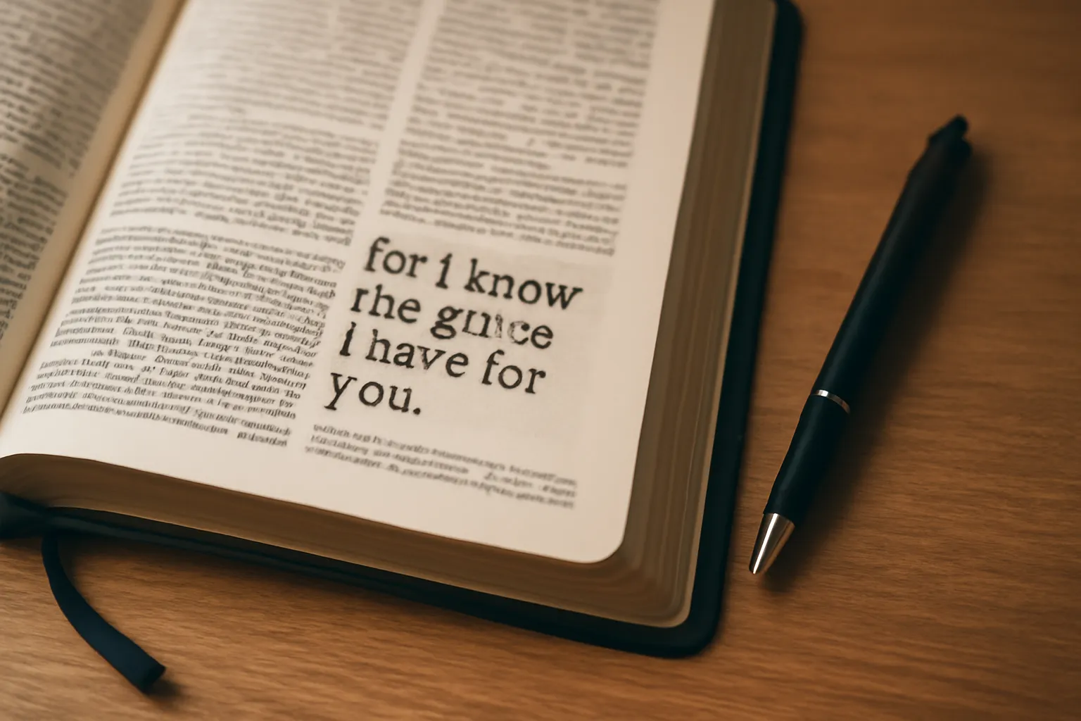 bible verses on plans for the future