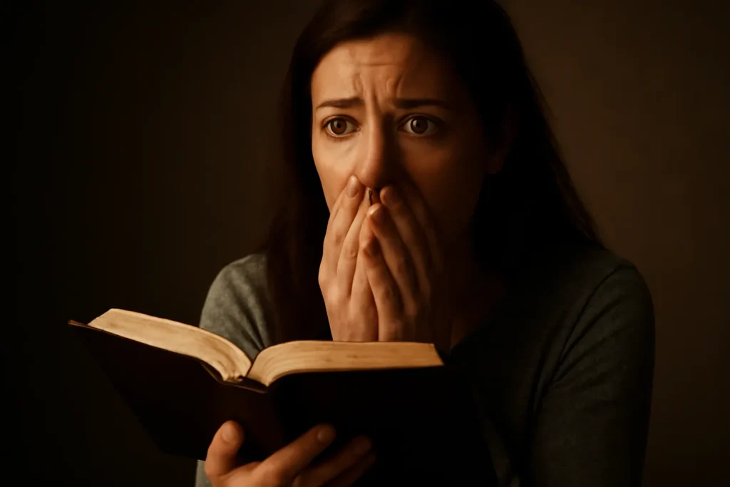 bible verses scared