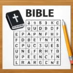 bible word find puzzles