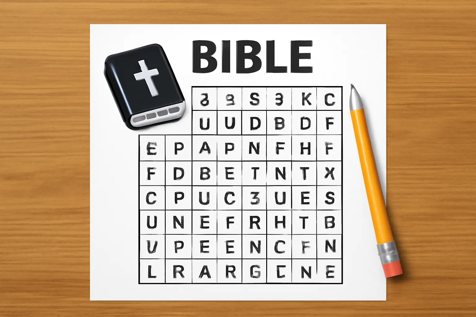 bible word find puzzles