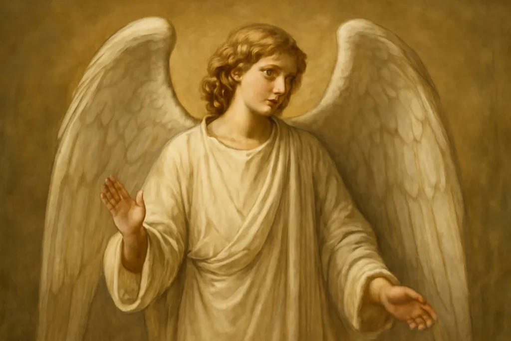biblical angel description