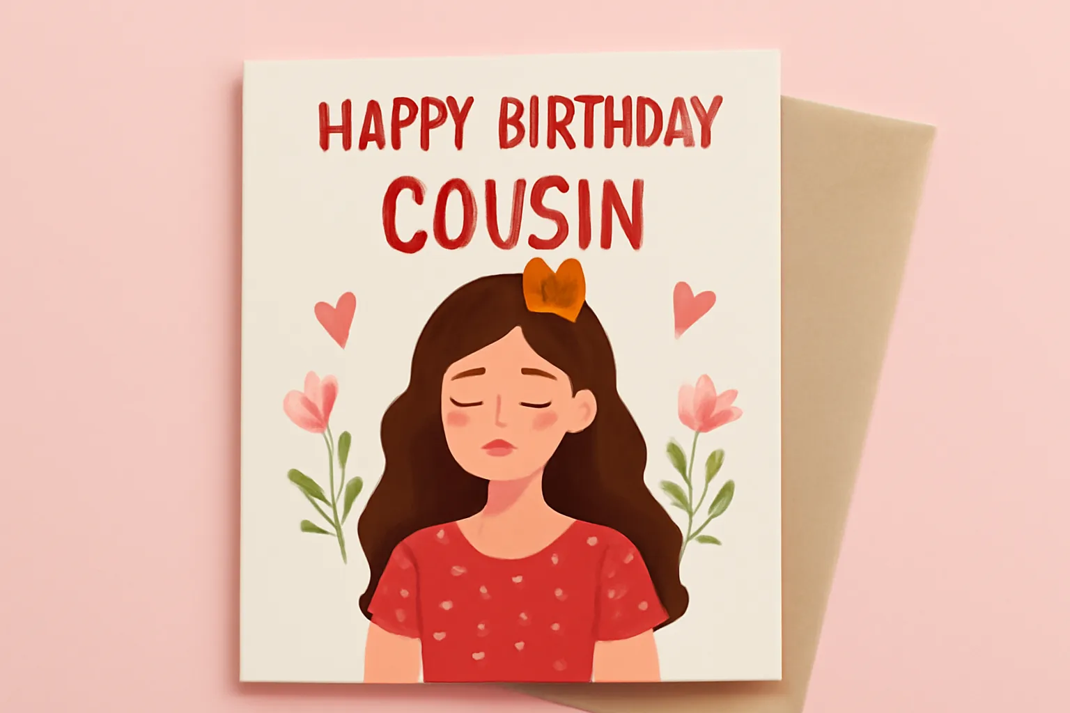 birthday cards for cousin female