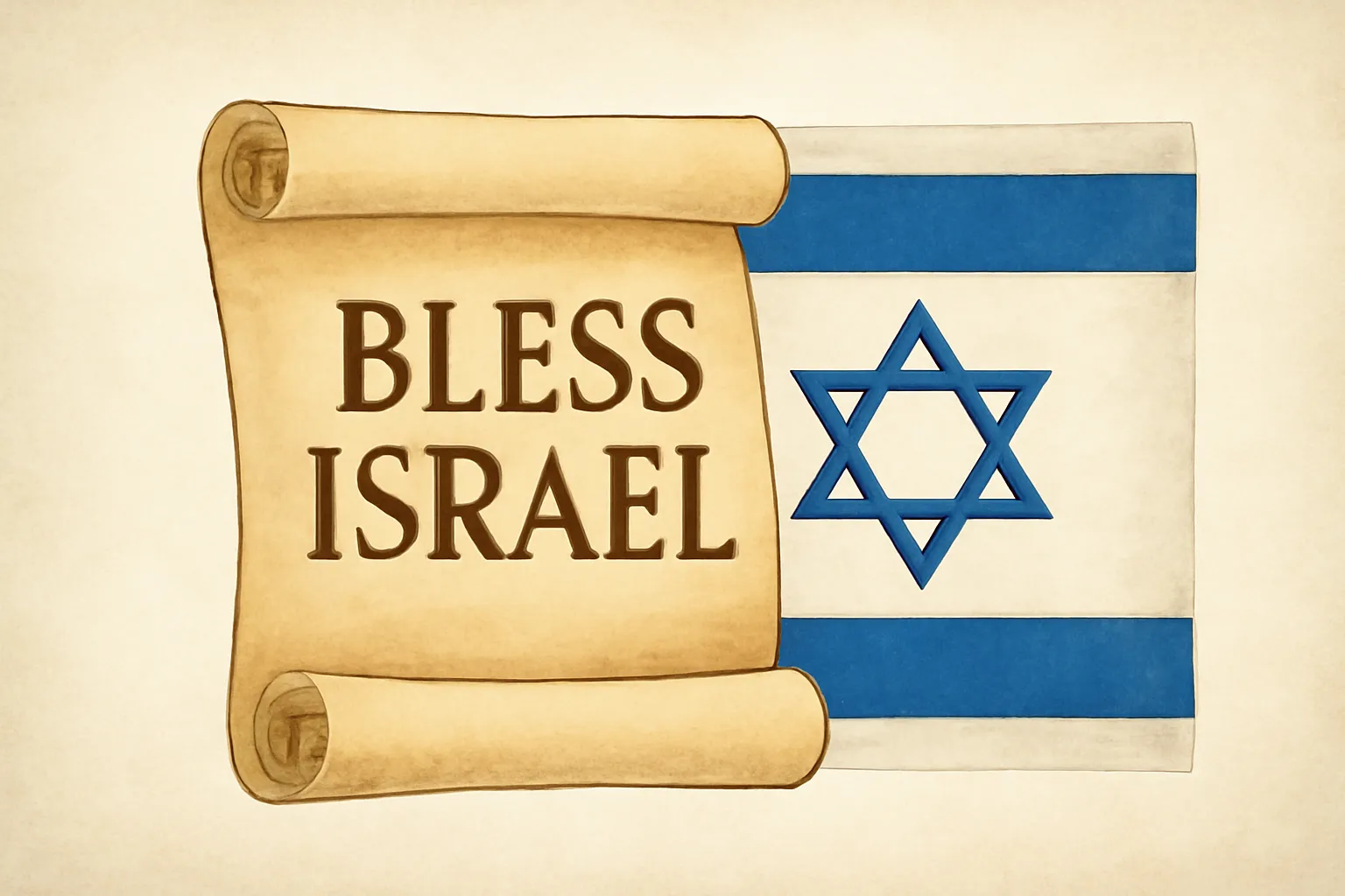 bless israel scripture