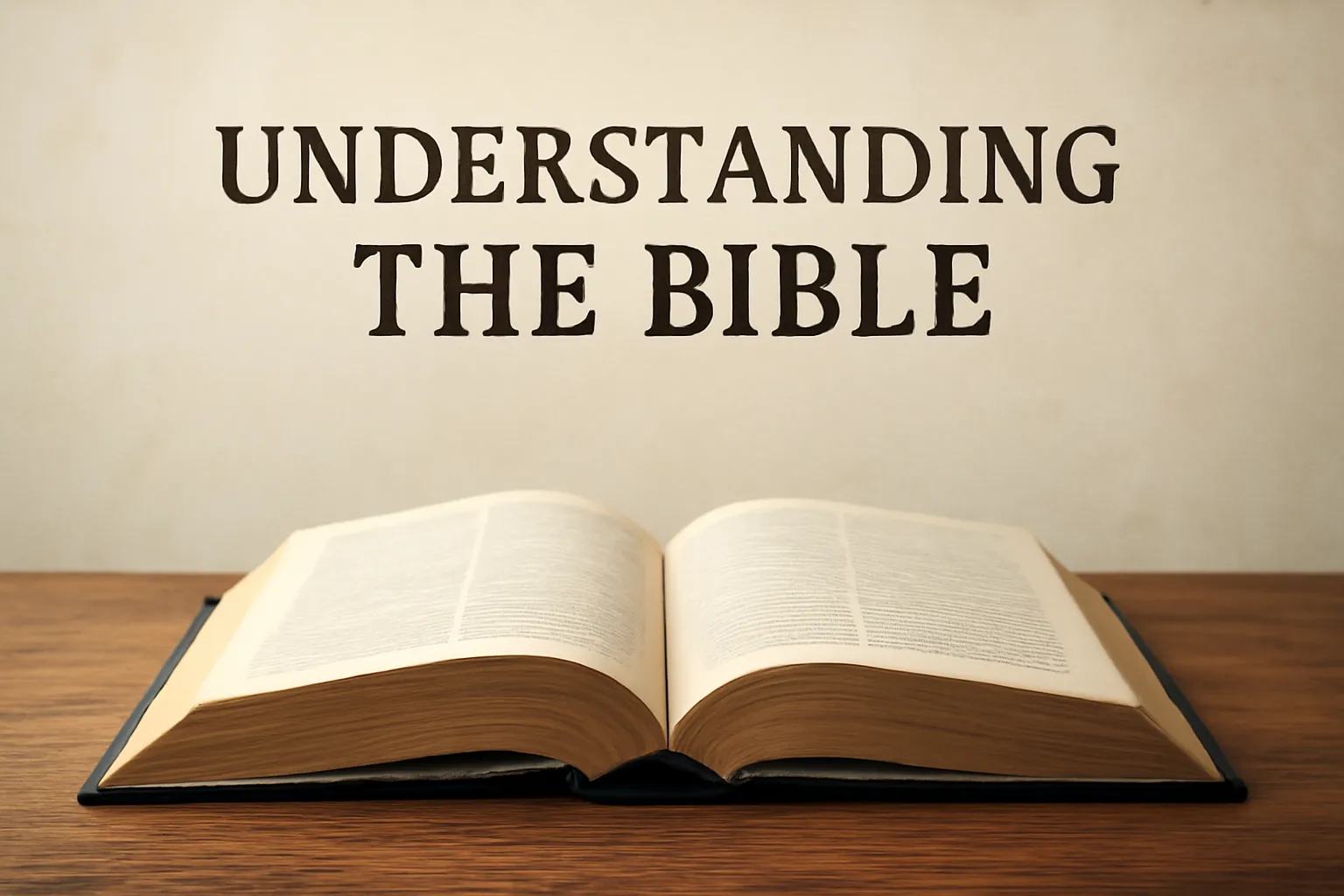 book understanding the bible