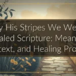 By His Stripes We Were Healed Scripture: Meaning, Context, and Healing Promise By His Stripes We Were Healed Scripture: Meaning, Context, and Healing Promise