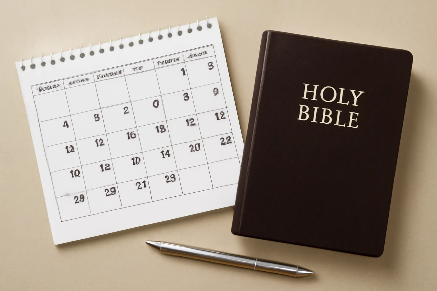 calendar bible verses