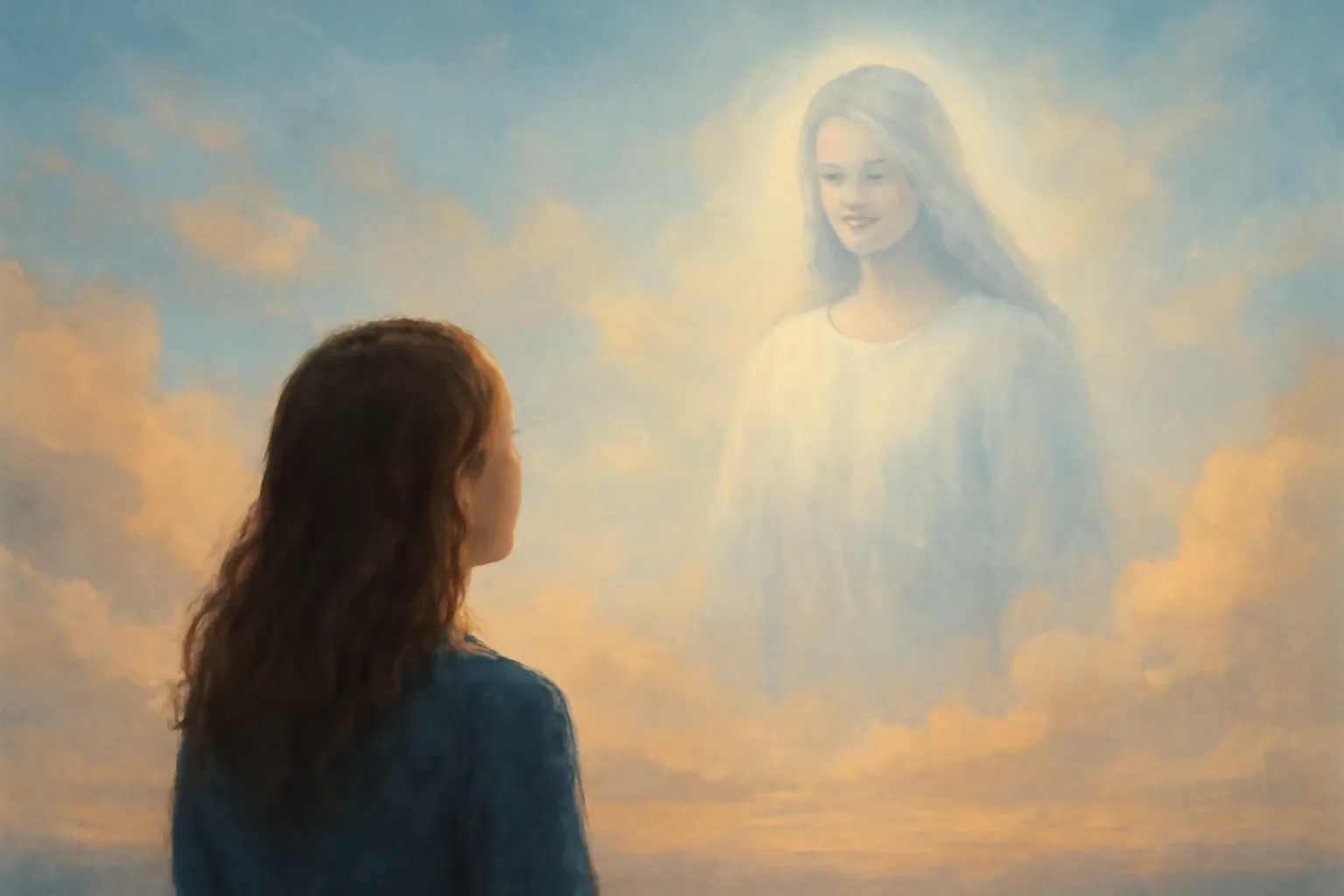can your loved one see you from heaven