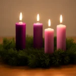 candles for advent ring