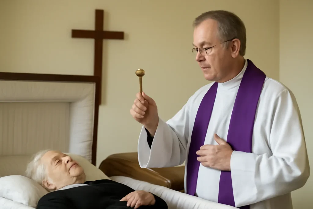 catholic funeral blessing