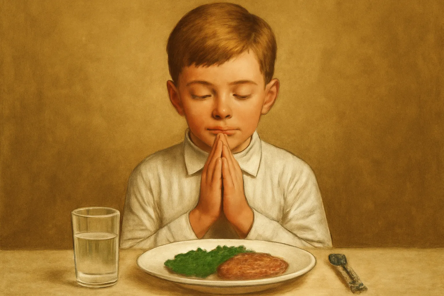 catholic prayer before eating