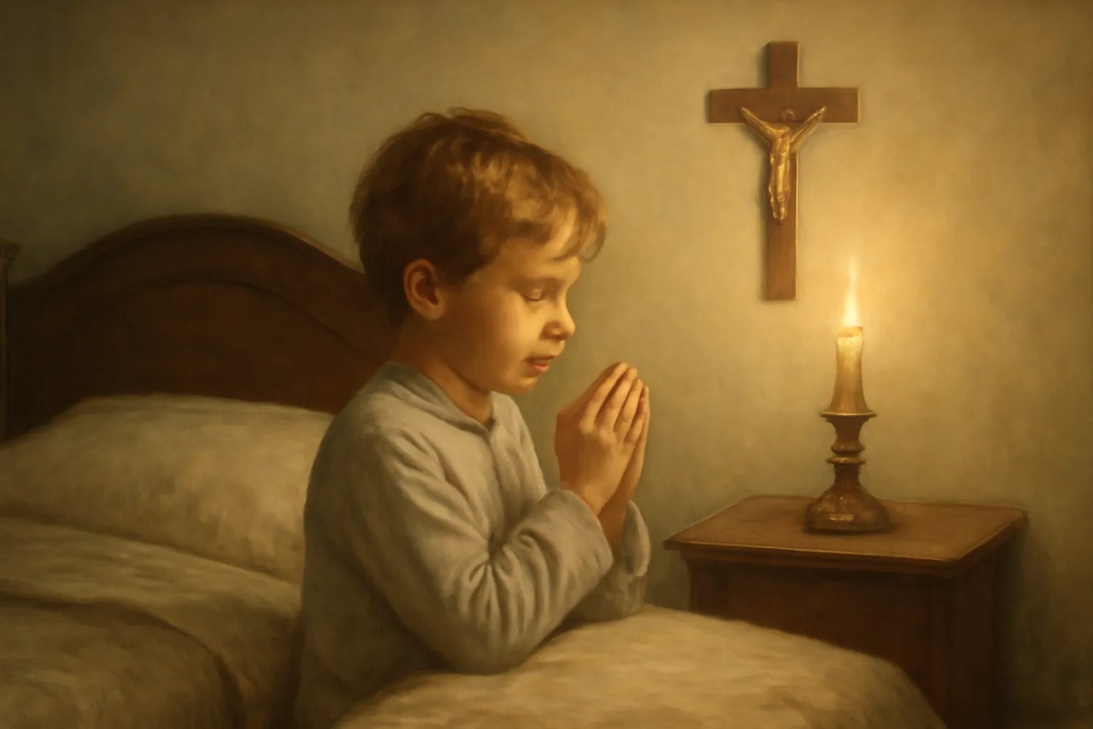 catholic prayers before bedtime