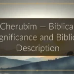 Cherubim — Biblical Significance and Biblical Description