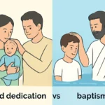 child dedication vs baptism