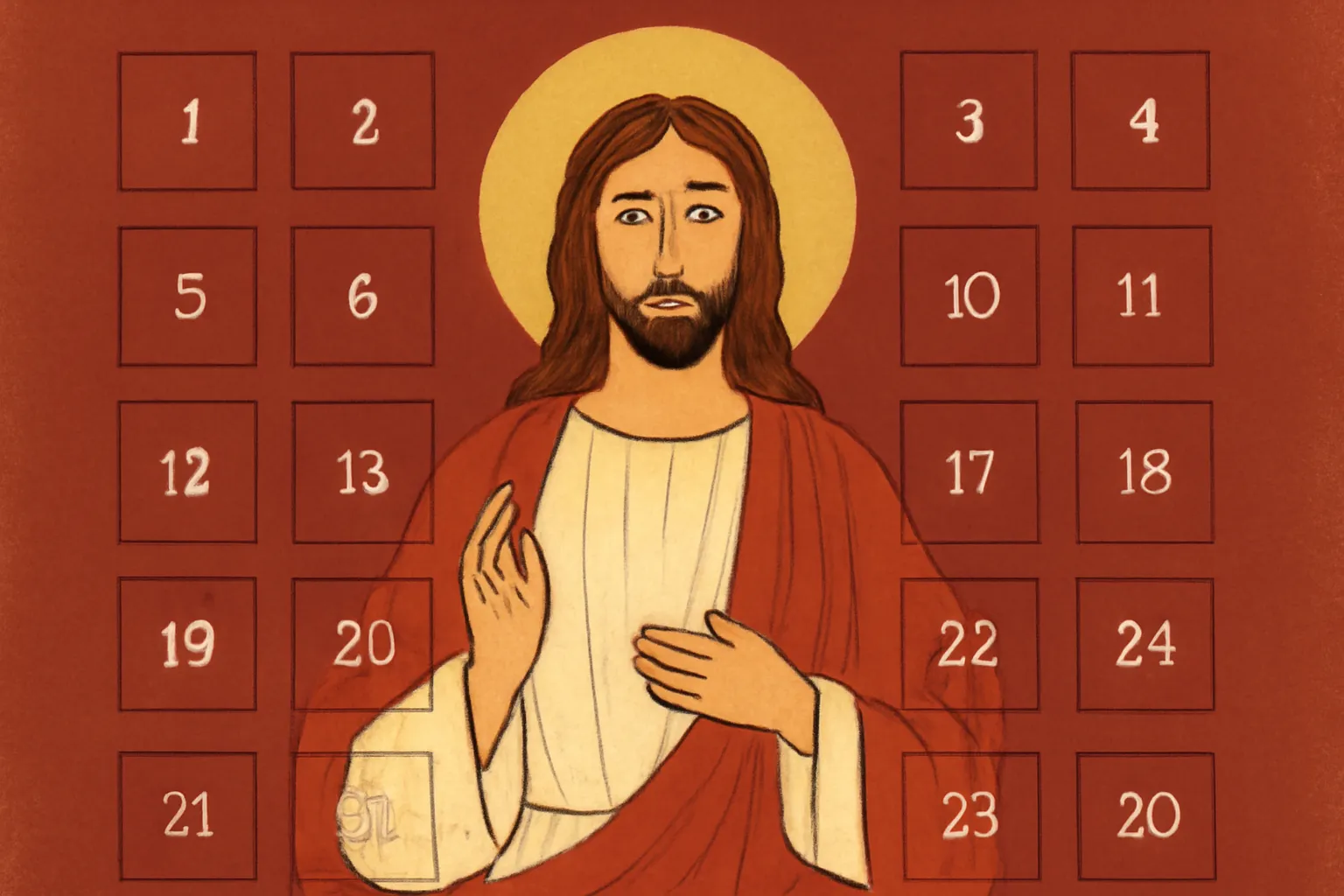 christ advent calendar