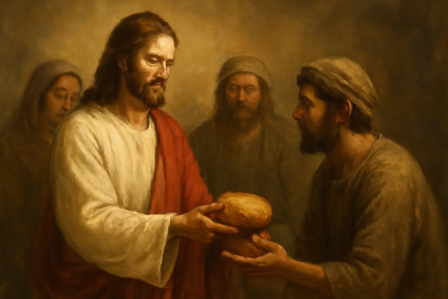 christ giving