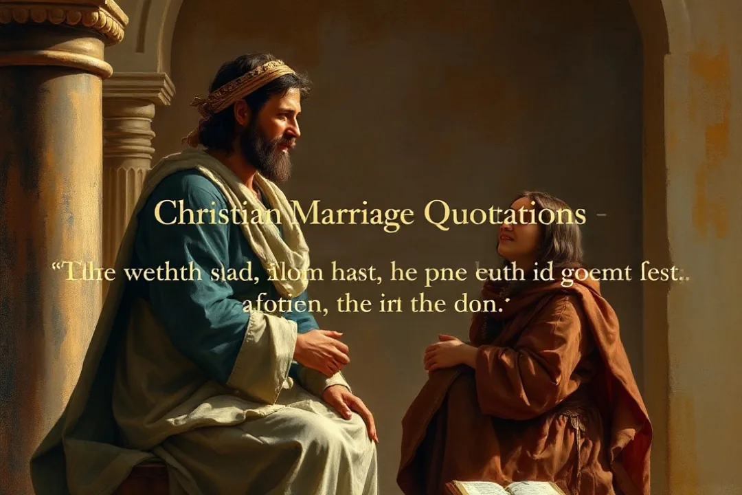 Christian Marriage Quotations: Uplifting Quotes for Couples