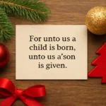 christmas card bible quotes
