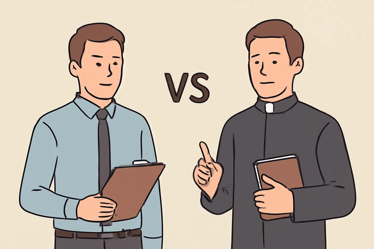 church administrator vs pastor