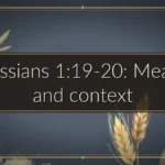 Colossians 1:19-20: Meaning and context Colossians 1:19-20: Meaning and context