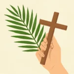 cross palm sunday