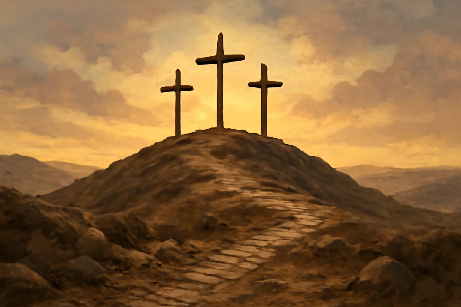 crucifixion location golgotha