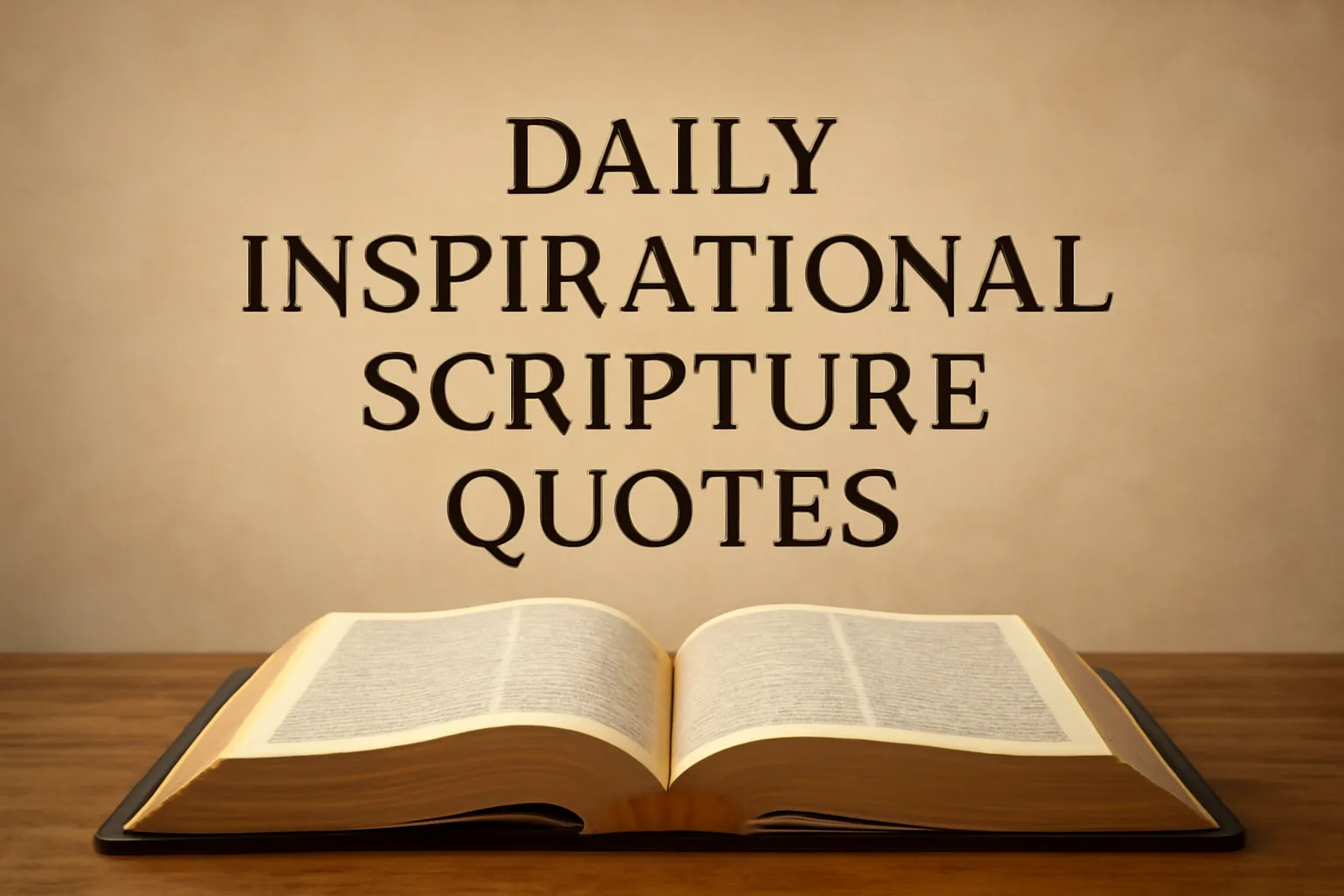 daily inspirational scripture quotes