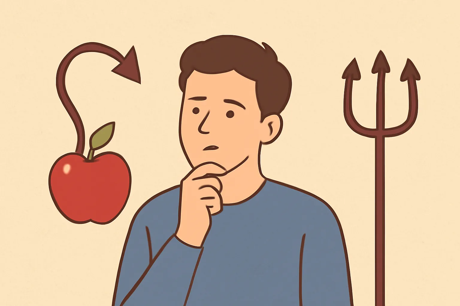 difference between temptation and sin