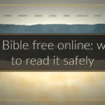 ESV Bible free online: where to read it safely