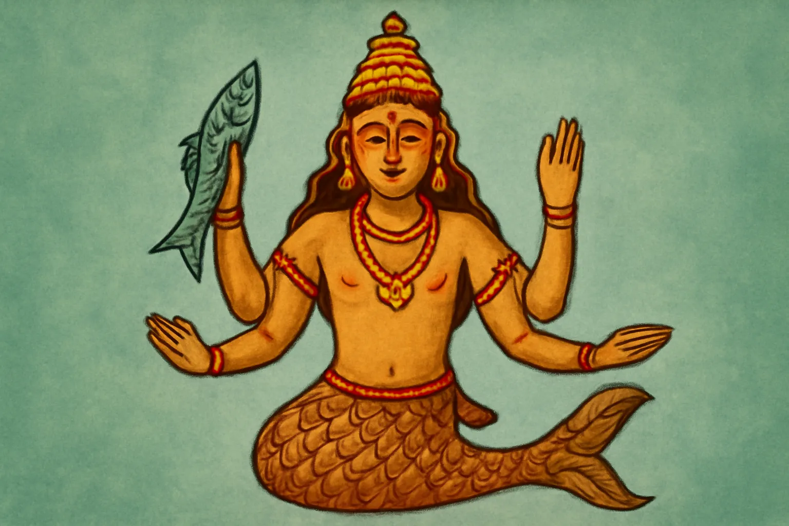 fish god