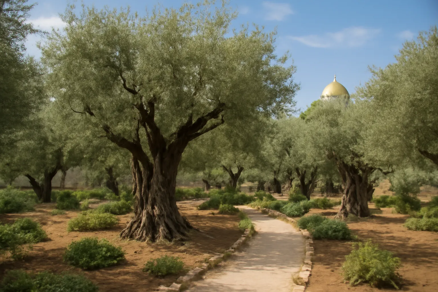 garden of gethsemane location