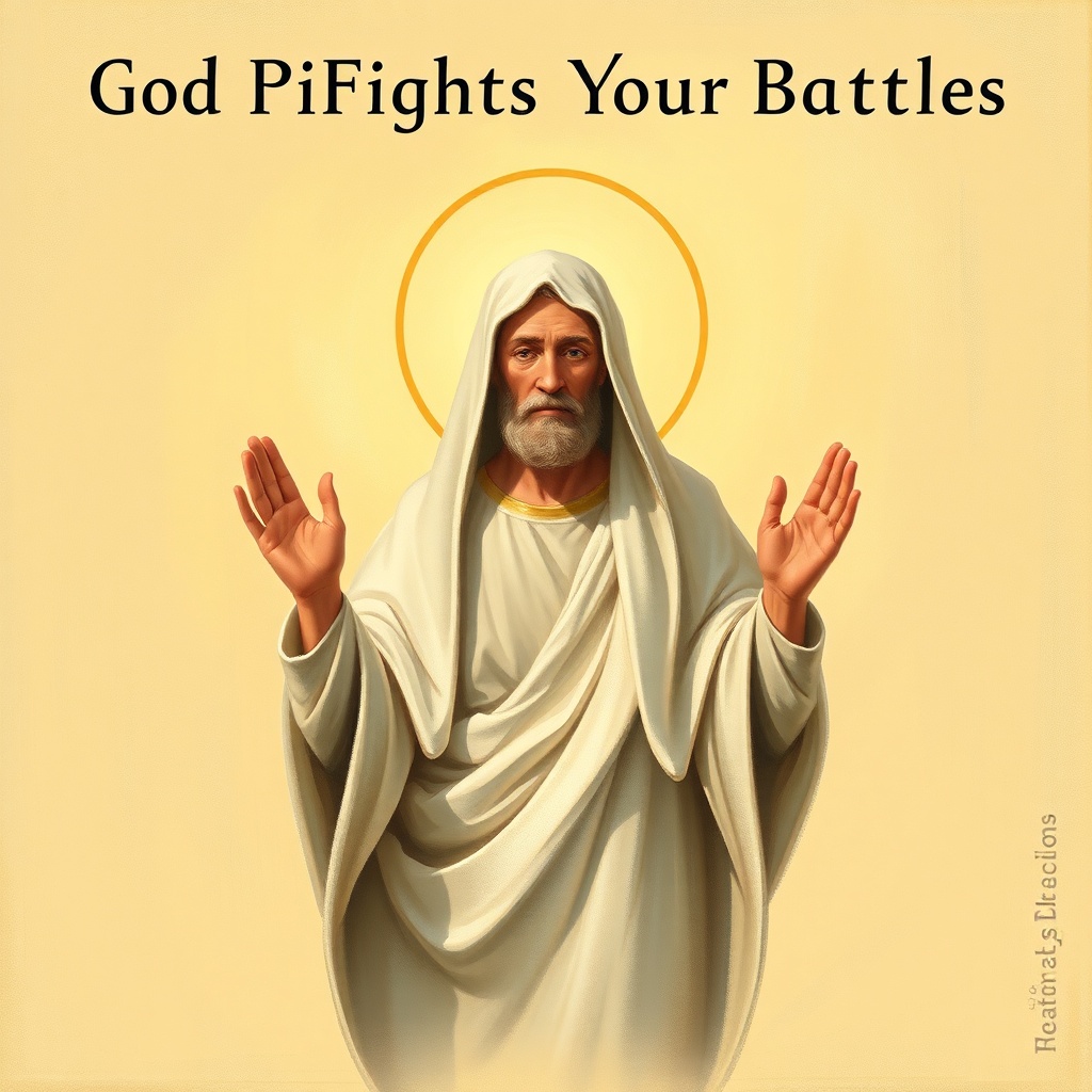 God Fights Your Battles: Bible Verses of Victory