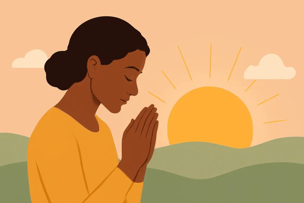 good morning and prayer