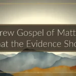 Hebrew Gospel of Matthew: What the Evidence Shows