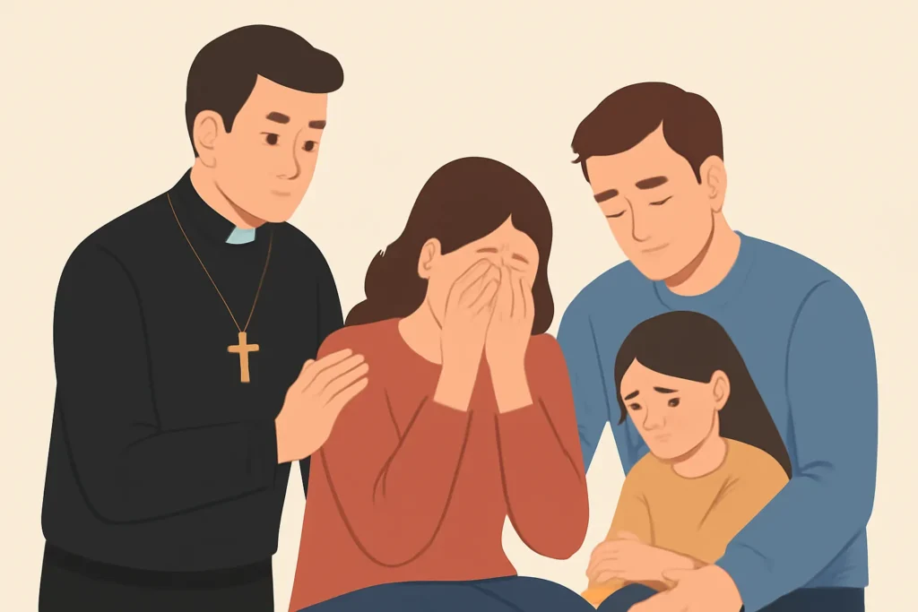 how chaplains support families