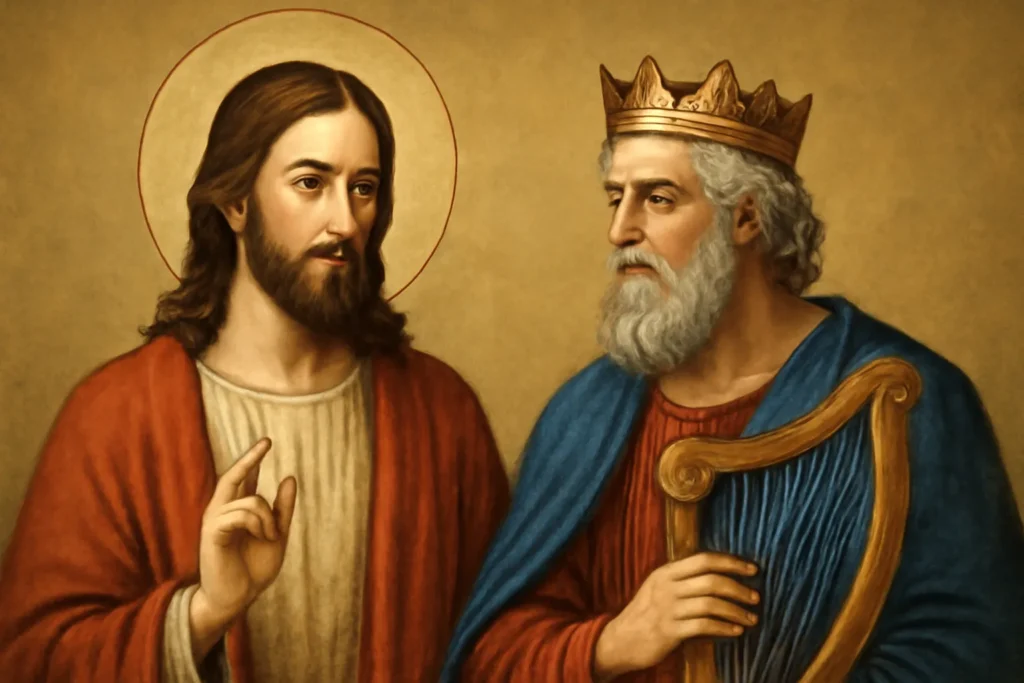 how is jesus connected to king david