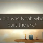 How old was Noah when he built the ark?