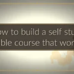 How to build a self study Bible course that works