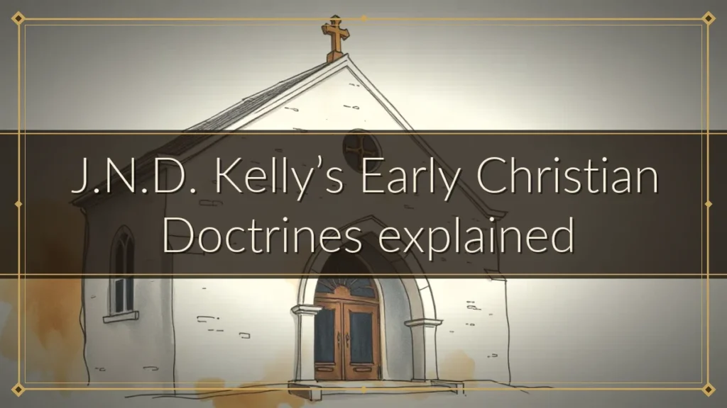 J.N.D. Kelly’s Early Christian Doctrines explained