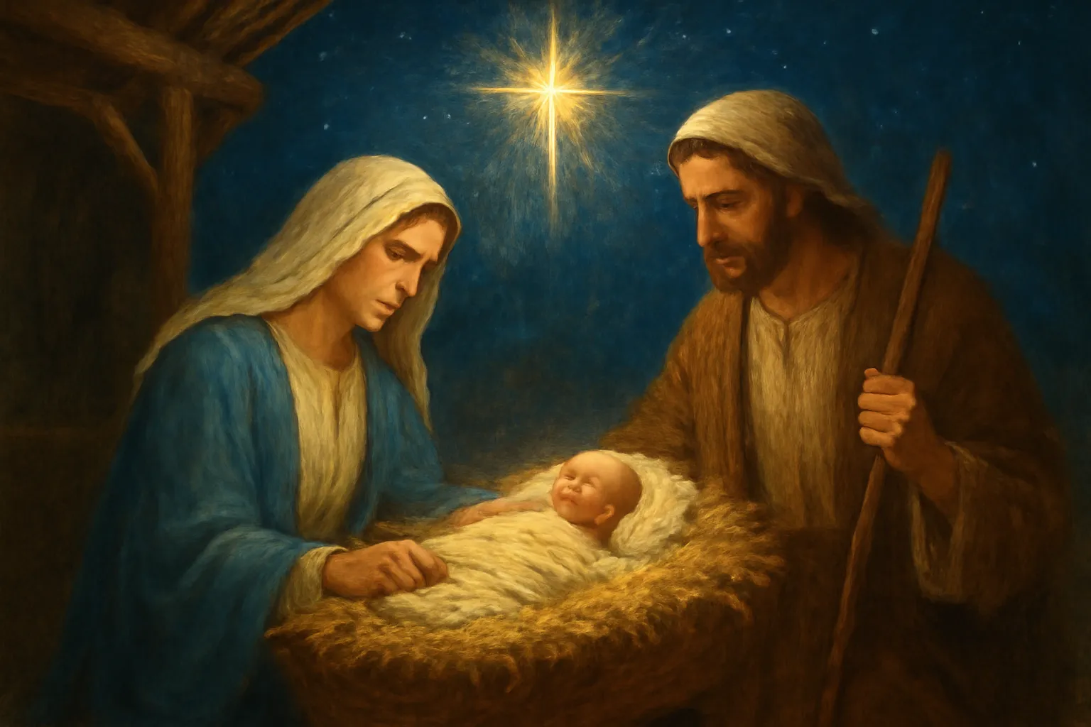 jesus born bible verse