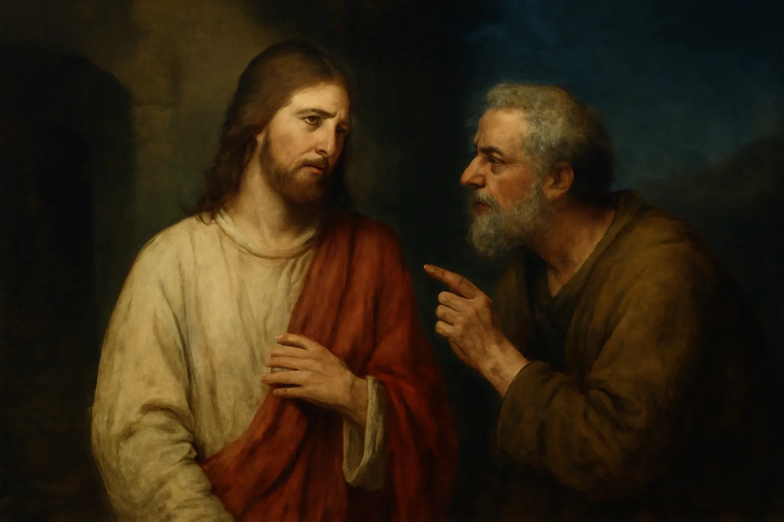 jesus is denied by peter