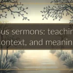 Jesus sermons: teachings, context, and meaning Jesus sermons: teachings, context, and meaning