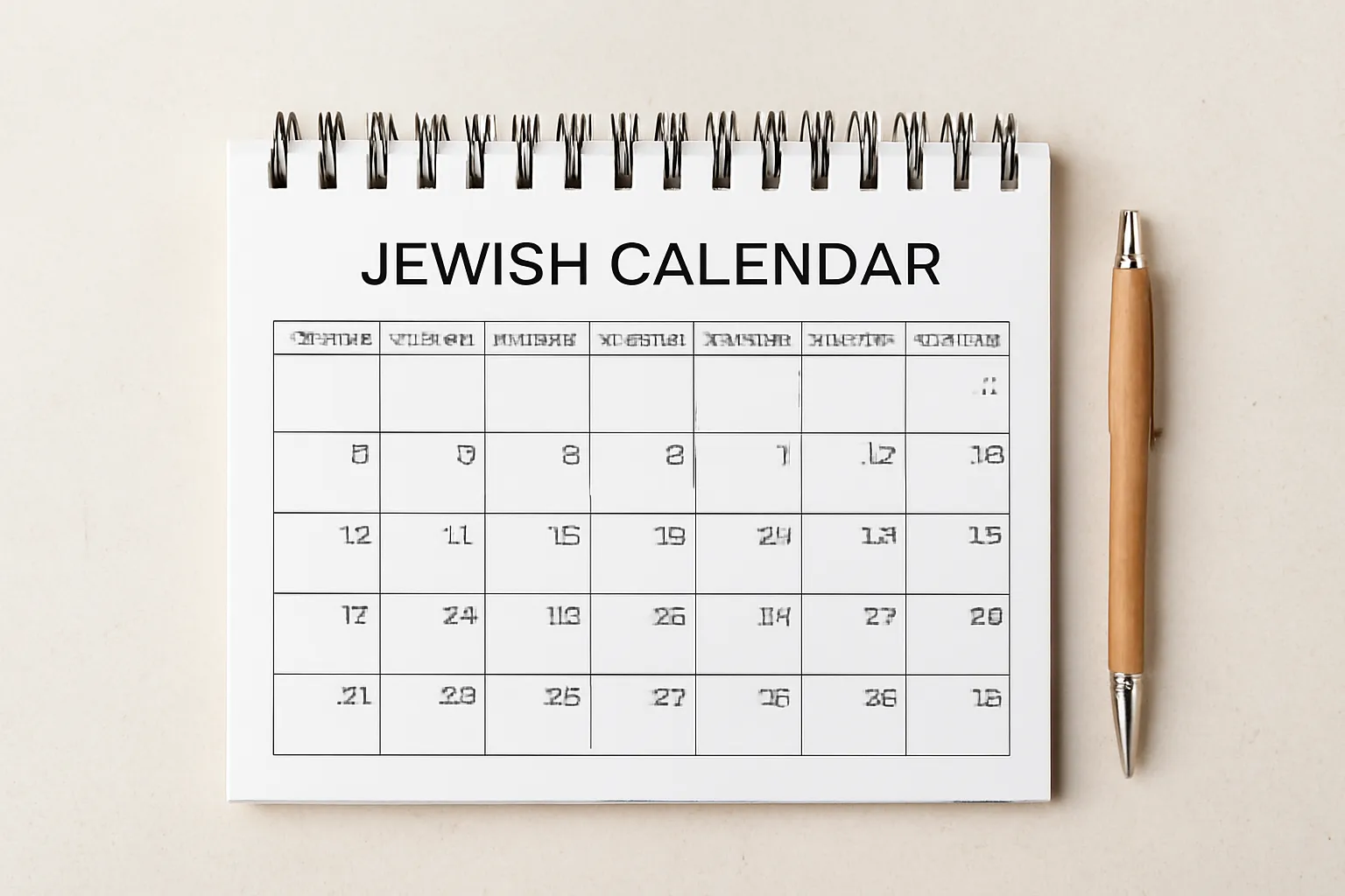 jewish calendar