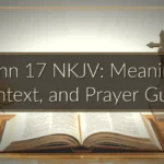 John 17 NKJV: Meaning, Context, and Prayer Guide