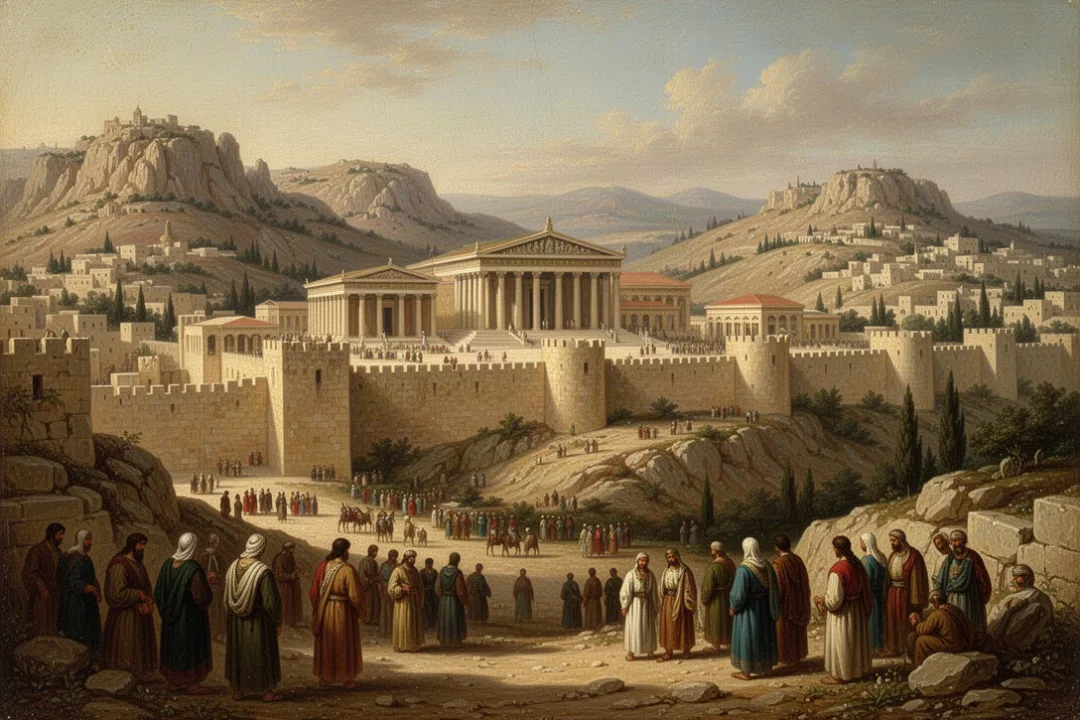 Ancient Jerusalem and the temple during Judah’s monarchy