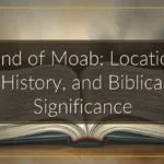 Land of Moab: Location, History, and Biblical Significance