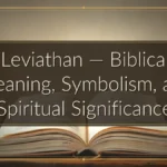 Leviathan — Biblical Meaning, Symbolism, and Spiritual Significance