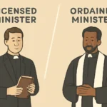 licensed minister vs ordained minister