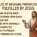 List of Messianic Prophecies Fulfilled by Jesus: Evidence and Overview list of messianic prophecies fulfilled by jesus