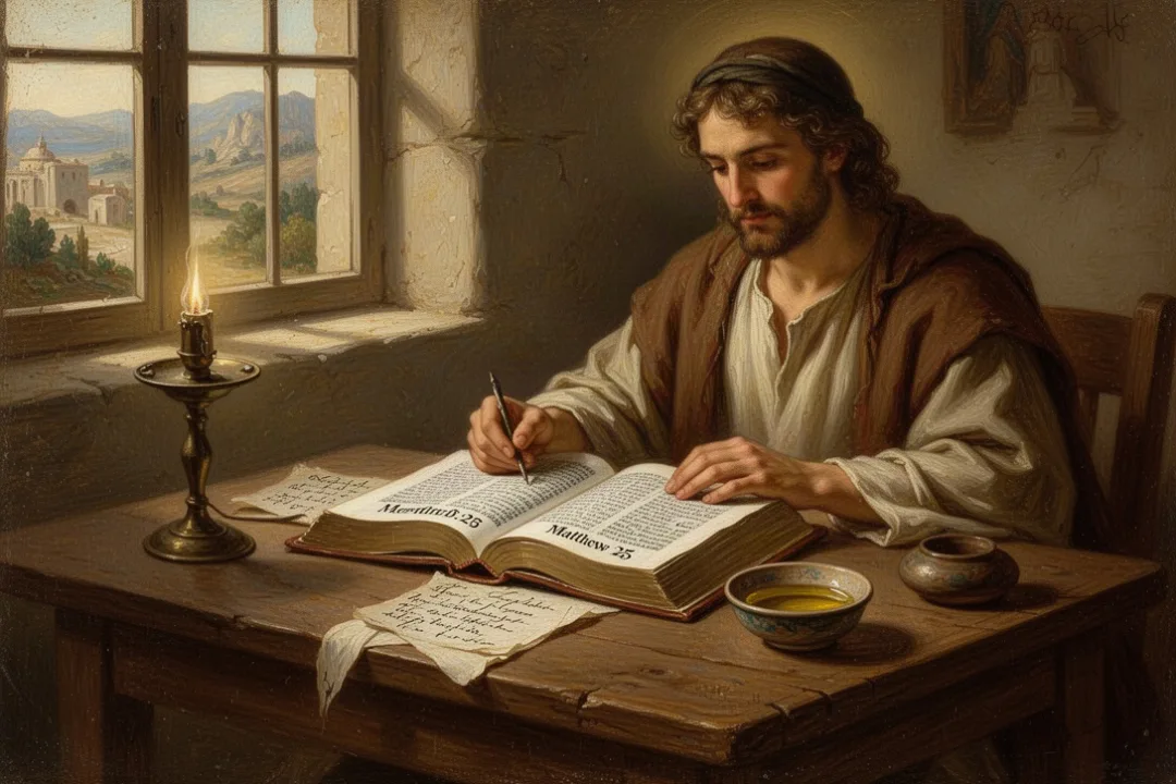 Open Bible study scene representing readiness and faithful service