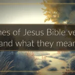 Names of Jesus Bible verses and what they mean